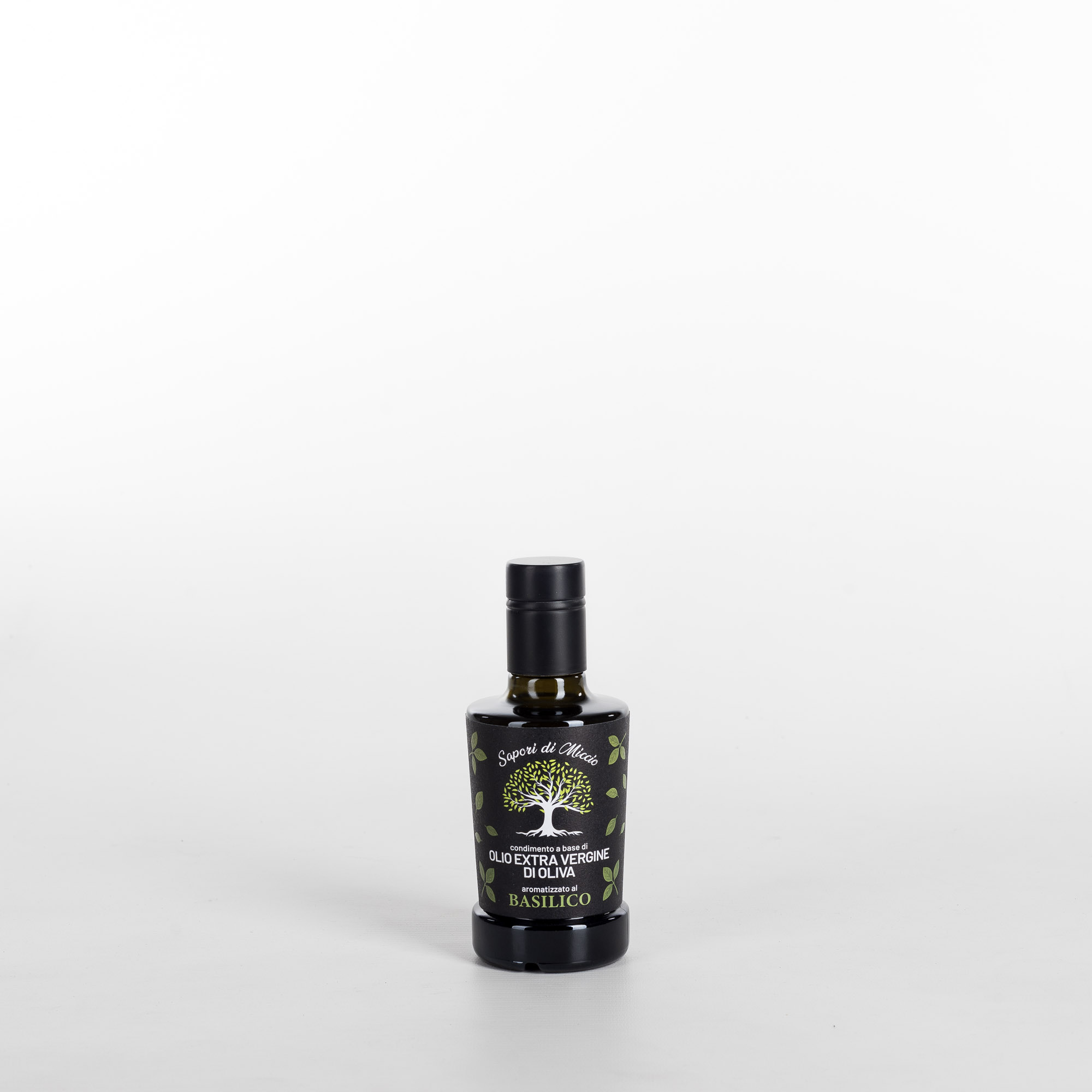 Olio Extra Vergine aromatizzato al basilico - bottiglia 250ml
